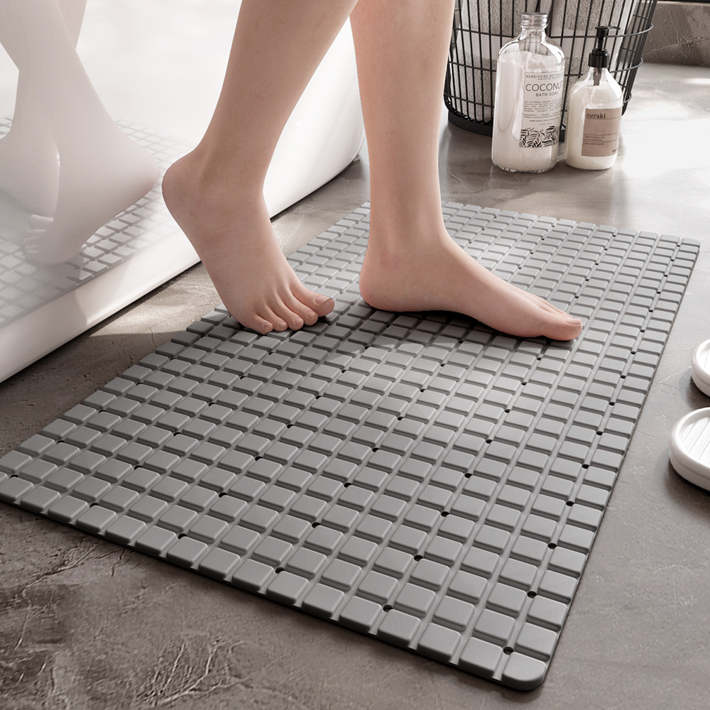 Bamboo Bath Mat - 1 Buah Keset Kamar Mandi Anti-selip