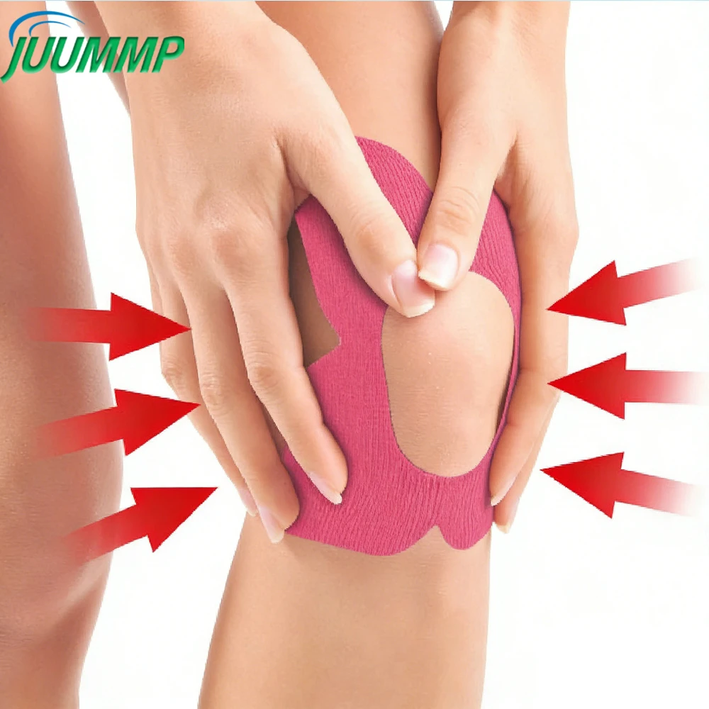 Sports Taping Precut - 10Pcs Set Pita Kinesiologi Lutut Pre-Cut