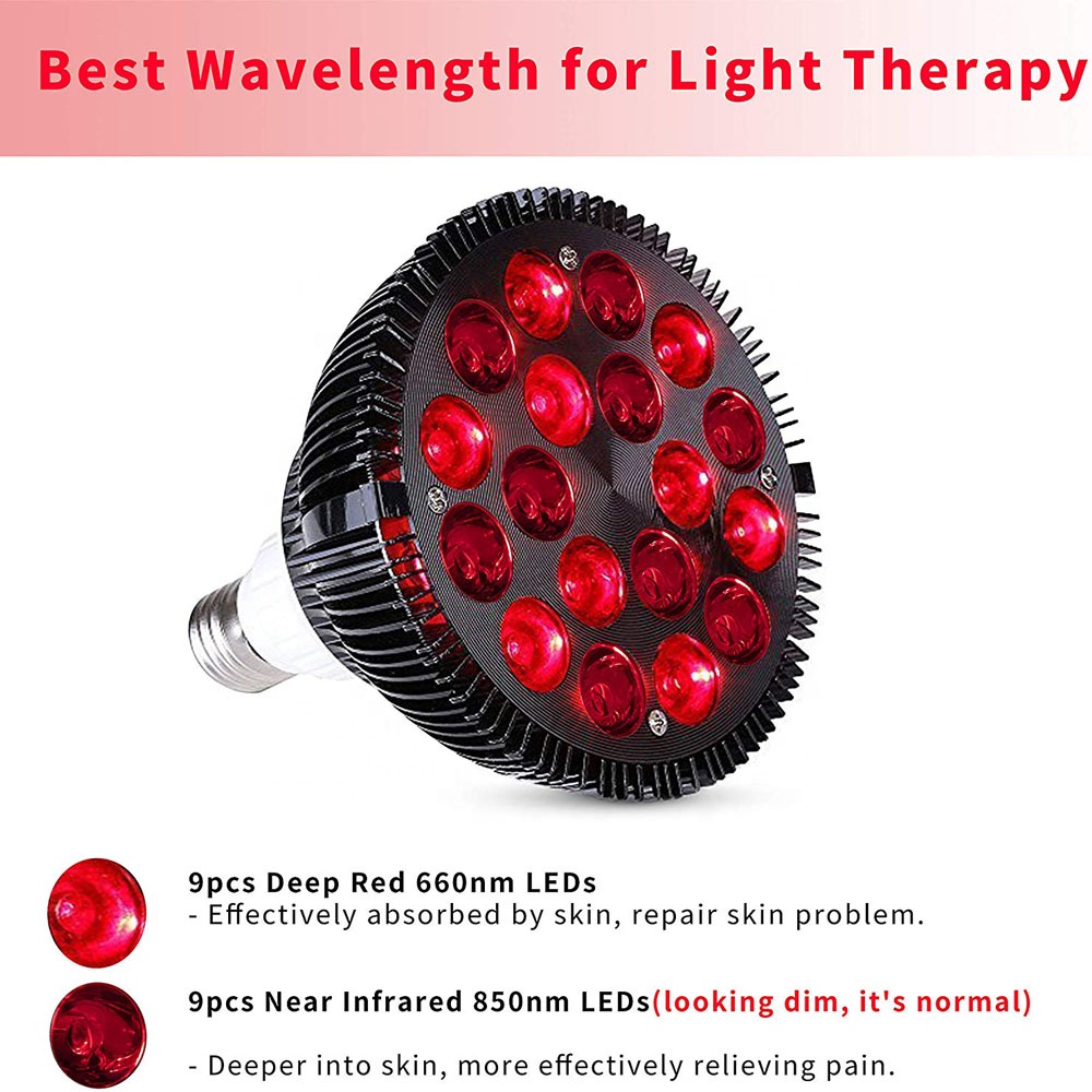 Lampu Terapi Cahaya Merah 54W  - Health & Wellness Unlimited ulasan dan harga