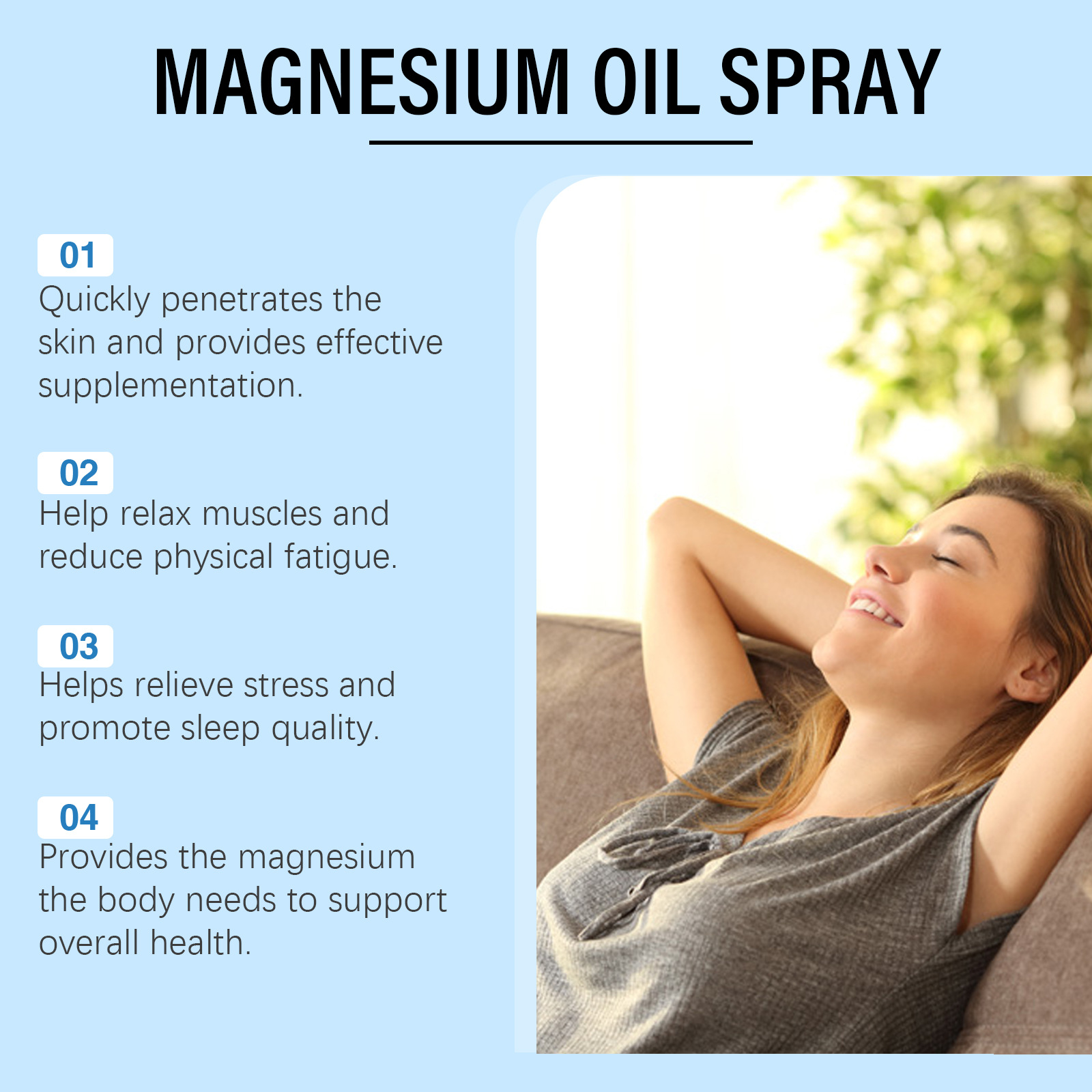 Semprotan minyak Magnesium mur - Bath Salts Magnesium ulasan dan harga