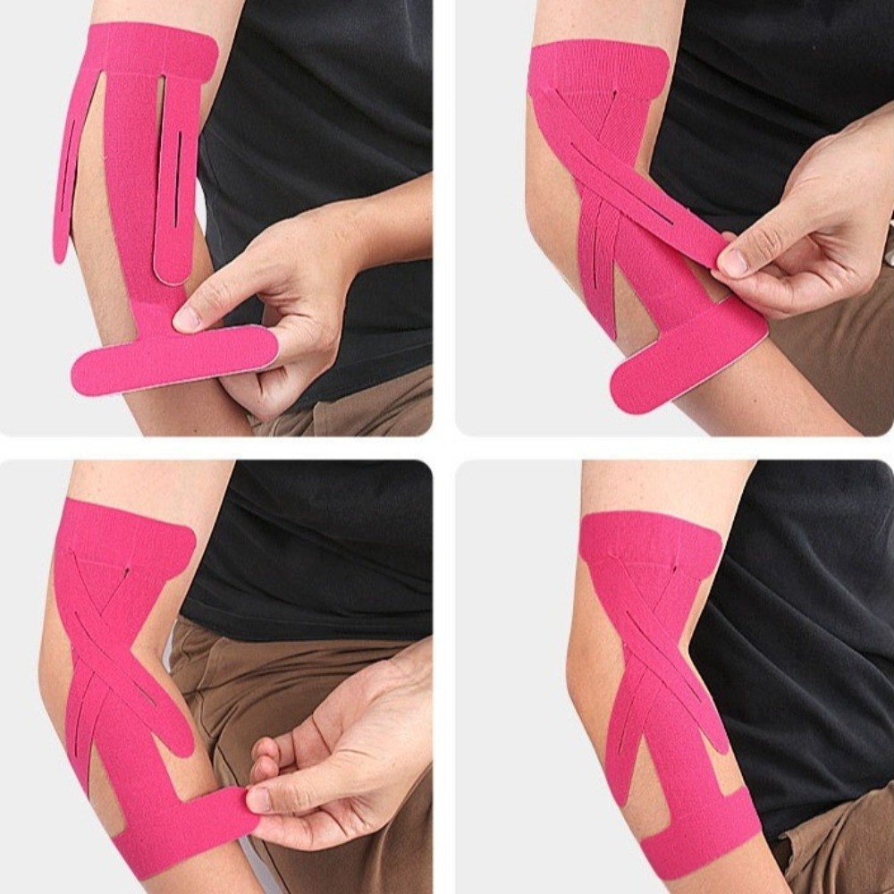 10pcs Perban Siku Tahan Air da - Sports Taping Precut ulasan dan harga