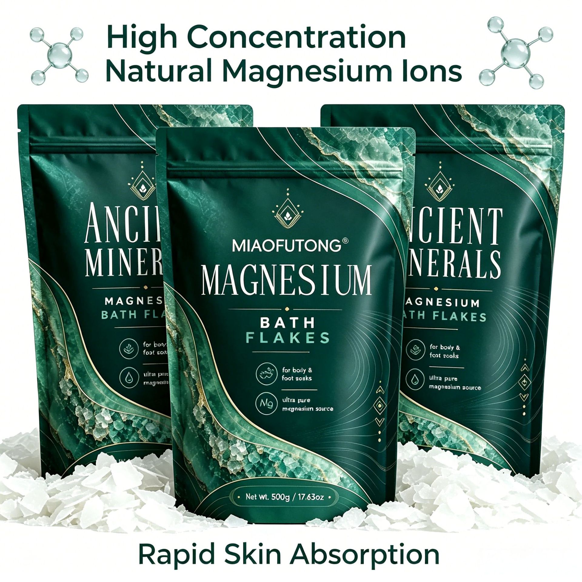 Garam Mandi Mineral Magnesium  - Bath Salts Magnesium ulasan dan harga