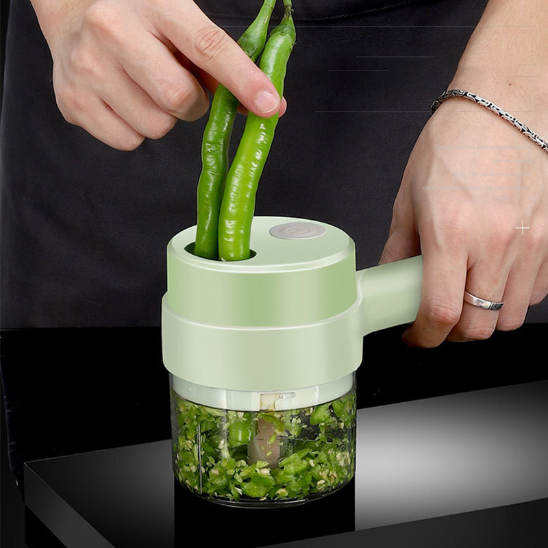 Set Pemotong Sayur Elektrik 4I - Health Wellness Lifestyle ulasan dan harga