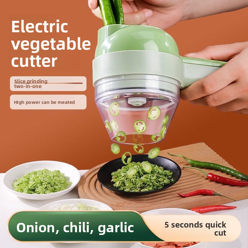 Set Pemotong Sayur Elektrik 4  - Health Wellness Lifestyle ulasan dan harga