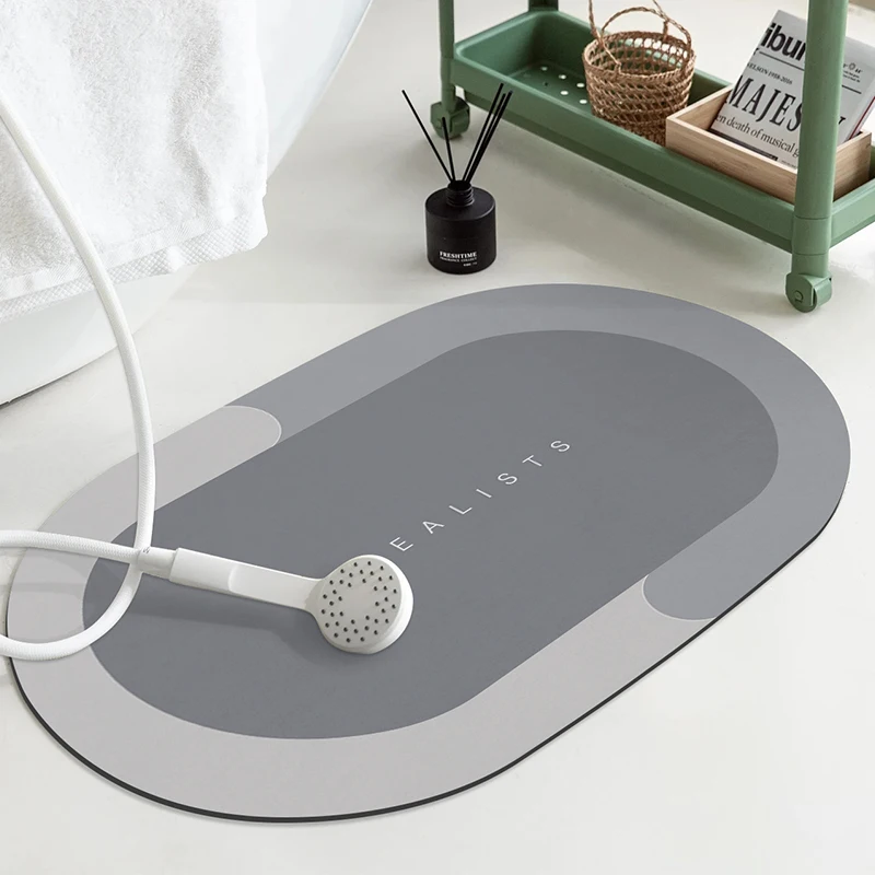 Keset Kamar Mandi Penyerap Sup - Bamboo Bath Mat ulasan dan harga